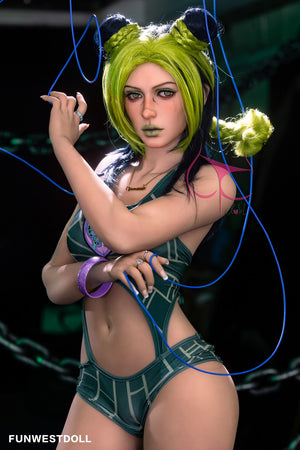 Green Hair Sex Doll