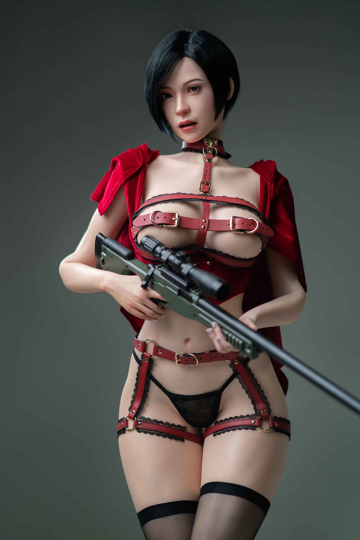 Ada Wong Doll Head (Movable Jaw)