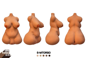 Sex Doll Booty Torso Dark